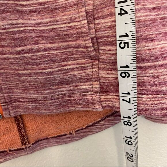 Columbia Girls jacket Youth pink cotton blend hoodie sweatshirt full zip S 7/8 - Picture 3 of 9